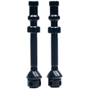 Tubeless Exo-Core Valves - Alloy - Pair - Black