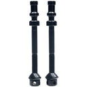 Tubeless Universal+ Valves - Alloy - Pair - Black