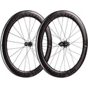 Metron 60 SL TL Disc Wheelset - 700 - 12x100mm/12x142mm - Center-Lock - Carbon - Black - 12mm Thru x 142mm - Center-Lock Disc - 21mm internal