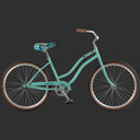 Chatham Beach Cruiser Bike - Step Through Single Speed