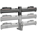 Piston Pro X Hitch Bike Rack Add-On - LED Lights with 4-Pin Plug - Kashima Coat - Galaxy Gray