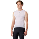 Transfer Mesh Sleeveless Baselayer - White