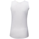 Women's Transfer Mesh Sleeveless Baselayer - White