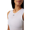 Women's Transfer Mesh Sleeveless Baselayer - White