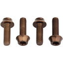 Bottle Cage Bolts - Set/4 - Aluminum