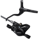 BR-MT200/BL-MT201 Disc Brake And Lever Set - Hydraulic - 2-Piston - Post Mount - Black