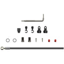 Disc Brake Hydraulic Hose Kit - 2000mm - Black