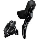 105 ST-R7120 Shift/Brake Lever With BR-R7170 Disc Brake Caliper - Flat Mount - Black