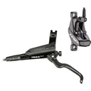 Trail EVO Disc Brake And Lever - Hydraulic - Post Mount - Piano black with matte black lever blade