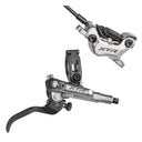 XTR M9120 Disc Brake - Hydraulic - Post Mount - Finned Metal Pads - Gray