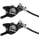 Tech 3 X2 Duo Disc Brakes And Lever Kit - Front and Rear - Hydraulic - Post Mount - Black