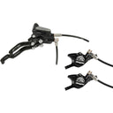 Tech 3 X2 Duo Disc Brakes And Lever Kit - Front and Rear - Hydraulic - Post Mount - Black