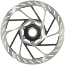 HS2 Disc Brake Rotor - Rounded - Silver/Black
