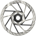 HS2 Disc Brake Rotor - Rounded - Silver/Black