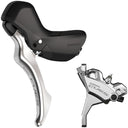 CUES U6030 Disc Brake And Lever - Front - Hydraulic - Flat Mount - Resin Pads