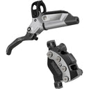 Maven Ultimate 4-Piston Disc Brake And Lever B1 - Post Mount - Carbon Lever Blade - Ti Hardware - Silver/Black