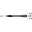 Sport Dot Hydraulic Hose - Black - 2000mm