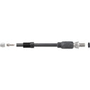 Sport Dot Hydraulic Hose - Black - 2000mm