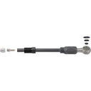 Sport Dot Hydraulic Hose - Black - 2000mm