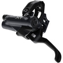 Deore XT BR-M8220 Disc Brake And BL-M8200 Lever - Post Mount - 4-Piston Caliper - SM-BH90-SBM Hose - Fin Metal Pads - Black