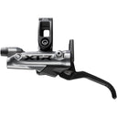 XTR BR-M9200 Disc Brake And BL-M9220 Lever - Post Mount - 2-Piston Caliper - SM-BH90-SS Hose - Metal Pads - Gray