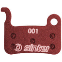 Red s514 Compound Organic Disc Brake Pads - One Pair