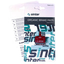 Red s514 Compound Organic Disc Brake Pads - One Pair