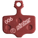 Red s514 Compound Organic Disc Brake Pads - One Pair