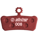 Red s514 Compound Organic Disc Brake Pads - One Pair