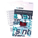Red s514 Compound Organic Disc Brake Pads - One Pair