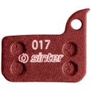 Red s514 Compound Organic Disc Brake Pads - One Pair