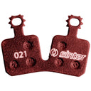 Red s514 Compound Organic Disc Brake Pads - One Pair