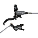 EVO GR4 Gravity Disc Brake & Lever Set - Post Mount - 4-Piston - Braided Hydraulic Hose