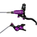EVO GR4 Gravity Disc Brake & Lever Set - Post Mount - 4-Piston - Braided Hydraulic Hose
