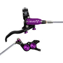 EVO GR4 Gravity Disc Brake & Lever Set - Post Mount - 4-Piston - Braided Hydraulic Hose