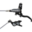 EVO TR4 Trail Disc Brake & Lever Set - Post Mount - 4-Piston - Braided Hydraulic Hose