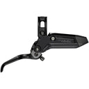 Level Silver Stealth 4-Piston Disc Brake And Lever - Post Mount - Aluminum Lever - SS Hardware - C1 - Black