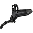 Level Silver Stealth 4-Piston Disc Brake And Lever - Post Mount - Aluminum Lever - SS Hardware - C1 - Black