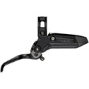 Level Silver Stealth 4-Piston Disc Brake And Lever - Post Mount - Aluminum Lever - SS Hardware - C1 - Black