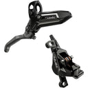 Level Ultimate Stealth 2-Piston Disc Brake And Lever - Post Mount - Carbon Lever - Titanium Hardware - C1 - Gloss Black