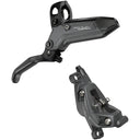 Level Bronze Stealth 4-Piston Disc Brake And Lever - Post Mount - Aluminum Lever - SS Hardware - C1 - Dark Polar