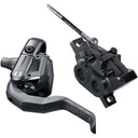 Gustav Elite Disc Brake And Lever - Front or Rear - Post Mount - 4-Piston - Carbotecture Lever Blade - Black