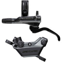 Deore BR-M6220 Disc Brake And BL-M6200 Lever - Post Mount - 4-Piston Caliper - SM-BH90-SS Hose - Metal Pads - Gray/Black