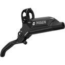 Maven Base 4-Piston Disc Brake And Lever - Post Mount - Aluminum Lever - SS Hardware - Diffusion Black - A1 - Blasted Black anodized