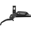Maven Base 4-Piston Disc Brake And Lever - Post Mount - Aluminum Lever - SS Hardware - Diffusion Black - A1 - Blasted Black anodized