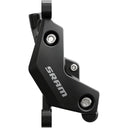 DB4 4-Piston Disc Brake And Lever - Front or Rear - 2000mm Hose - Post Mount - Aluminum Lever - A1 - Diffusion Black Anodized