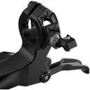 DB4 4-Piston Disc Brake And Lever - Front or Rear - 2000mm Hose - Post Mount - Aluminum Lever - A1 - Diffusion Black Anodized