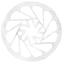 RS01E 2.3mm Disc Brake Rotor - 6-Bolt - Rust Blocker Treatment - Silver