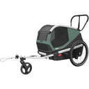 Bexey Dog Bike Trailer - Hazy Green
