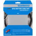 XTR OT-SP41 Polymer Coated Derailleur Cable Sets - Black